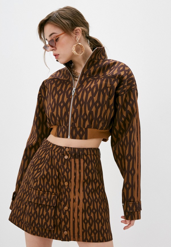 Олимпийка adidas Originals, Коричневый, ICY PARK от adidas X IVY PARK, Ivy Park Crop Monogram Track Jacket
Олимпийка adidas Originals, Коричневый, ICY PARK от adidas X IVY PARK, Ivy Park Crop Monogram Track Jacket