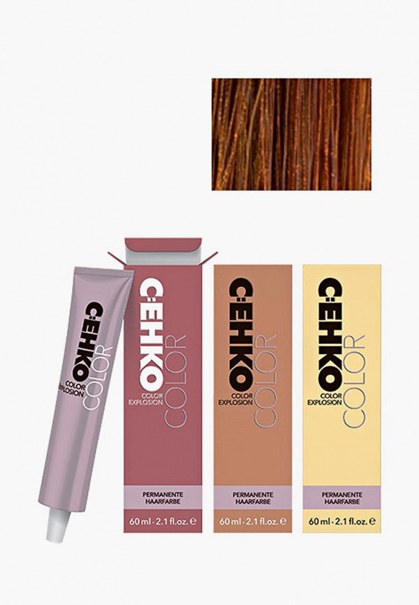 Краска для волос Cehko, Коричневый, Color Explosion, 6/34 Темно-русый золотисто-медный блондин/Dunk
Краска для волос Cehko, Коричневый, Color Explosion, 6/34 Темно-русый золотисто-медный блондин/Dunk