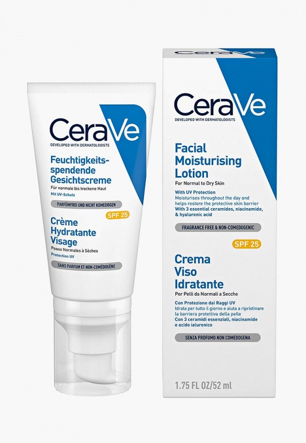 Лосьон для лица CeraVe, Белый, увлажняющий SPF 25 для нормальной и сухой кожи, 52 мл.
Лосьон для лица CeraVe, Белый, увлажняющий SPF 25 для нормальной и сухой кожи, 52 мл.