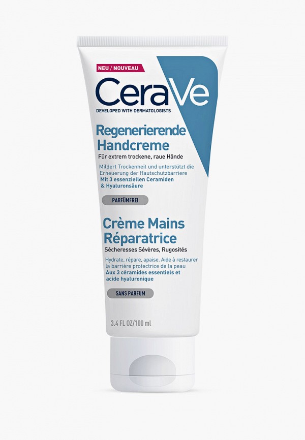 Крем для рук CeraVe, Прозрачный, восстанавливающий для очень сухой кожи рук, 100 мл
Крем для рук CeraVe, Прозрачный, восстанавливающий для очень сухой кожи рук, 100 мл