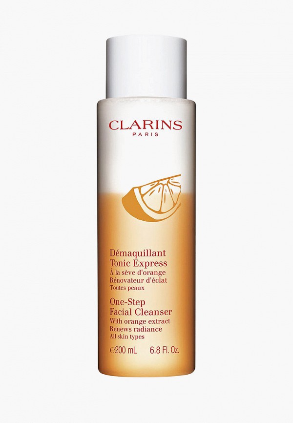 Лосьон для лица Clarins, Прозрачный, для моментального очищения кожи с экстрактом апельсина, DEMAQUILLANT TONIC EXPRESS, 200 мл.
Лосьон для лица Clarins, Прозрачный, для моментального очищения кожи с экстрактом апельсина, DEMAQUILLANT TONIC EXPRESS, 200 мл.