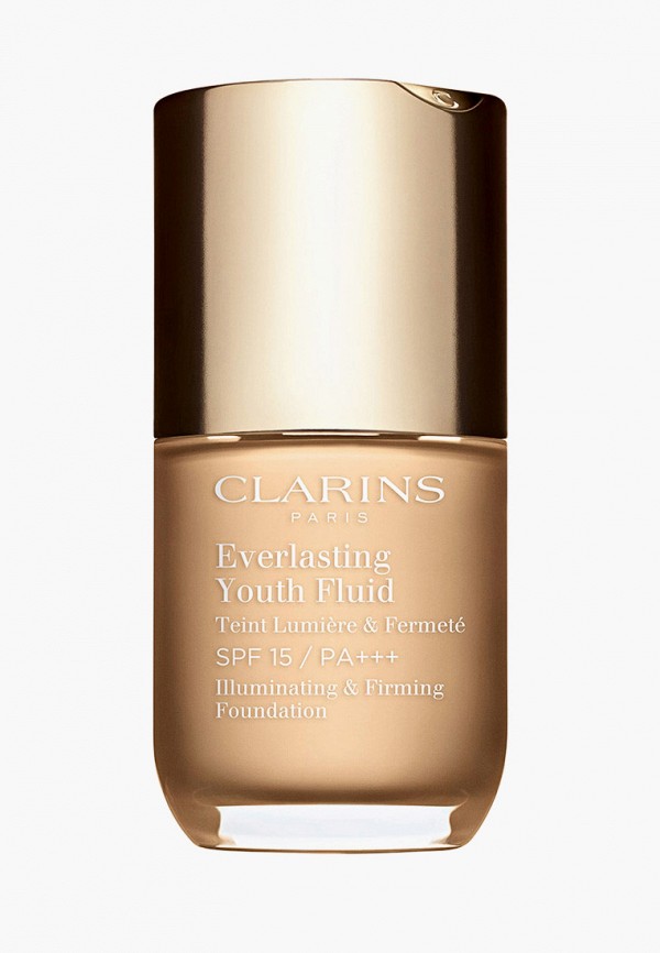 Тональное средство Clarins, Бежевый, SPF 15 Everlasting Youth Fluid, оттенок 101, 30 мл
Тональное средство Clarins, Бежевый, SPF 15 Everlasting Youth Fluid, оттенок 101, 30 мл
