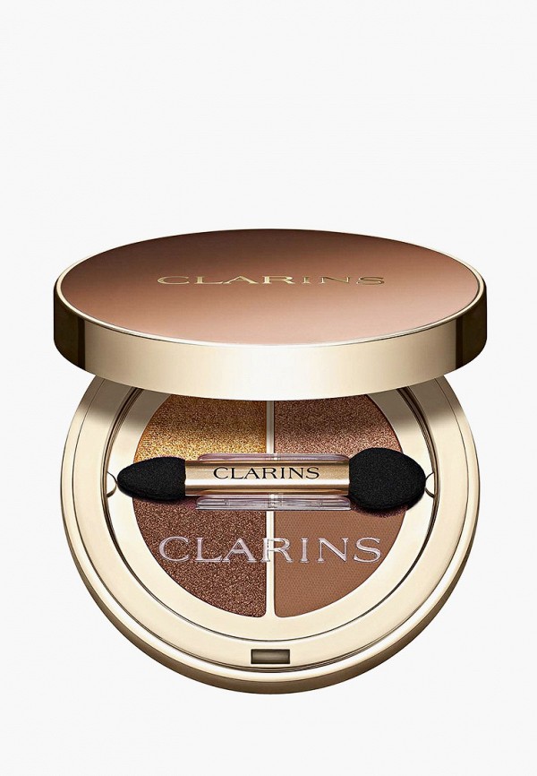 Тени для век Clarins, Коричневый, Четырехцветные, Ombre 4 Couleurs, 04 Brown Sugar Gradation, 4.2 г
Тени для век Clarins, Коричневый, Четырехцветные, Ombre 4 Couleurs, 04 Brown Sugar Gradation, 4.2 г