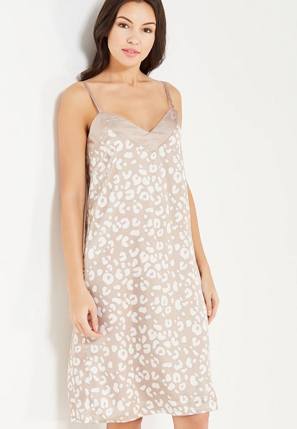 Сорочка ночная Dorothy Perkins, Бежевый 
Сорочка ночная Dorothy Perkins, Бежевый