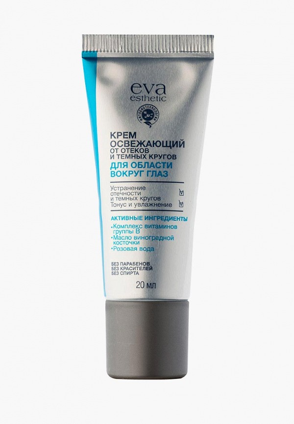 Крем для кожи вокруг глаз Eva Esthetic, Прозрачный, от отеков и темных кругов освежающий, 20 мл
Крем для кожи вокруг глаз Eva Esthetic, Прозрачный, от отеков и темных кругов освежающий, 20 мл