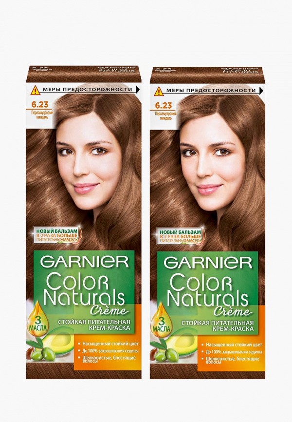 Краска для волос Garnier, Коричневый, "Color Naturals",оттенок 6.23, Перламутровый миндаль, 2 шт
Краска для волос Garnier, Коричневый, "Color Naturals",оттенок 6.23, Перламутровый миндаль, 2 шт