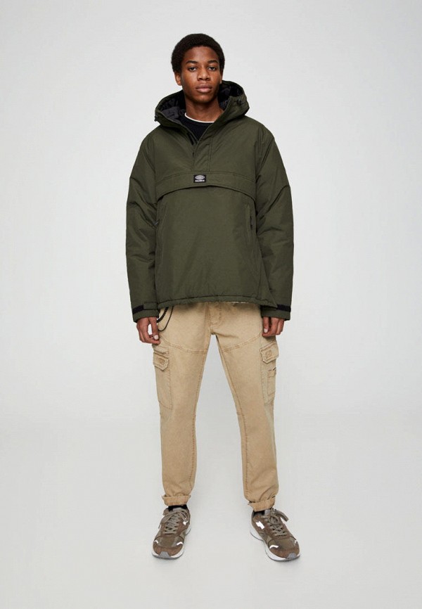 Куртка утепленная Pull&Bear, Хаки 
Куртка утепленная Pull&Bear, Хаки