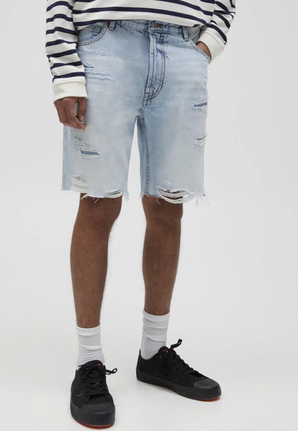 фото Шорты джинсовые pull&bear