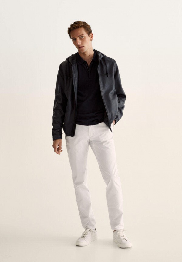 фото Куртка кожаная massimo dutti