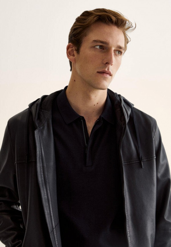 фото Куртка кожаная massimo dutti