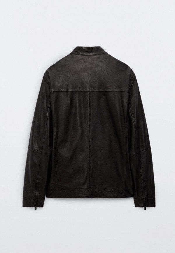 фото Куртка кожаная massimo dutti