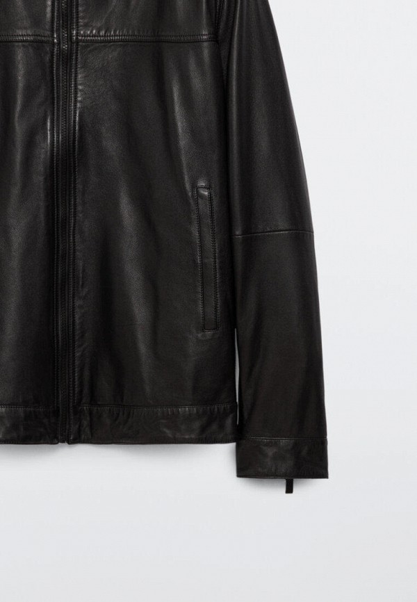 фото Куртка кожаная massimo dutti