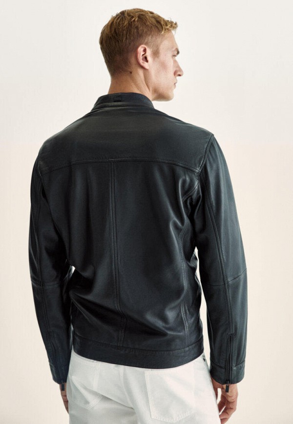 фото Куртка кожаная massimo dutti
