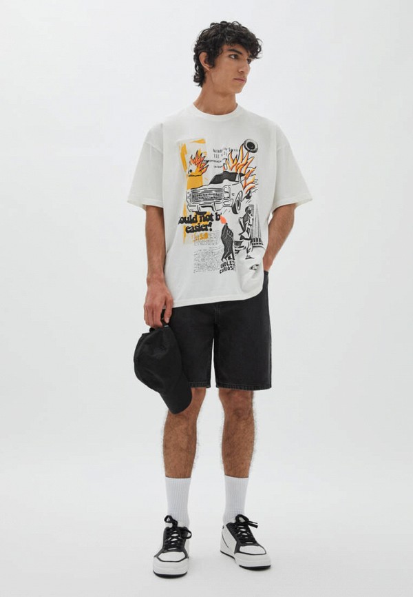 фото Шорты джинсовые pull&bear