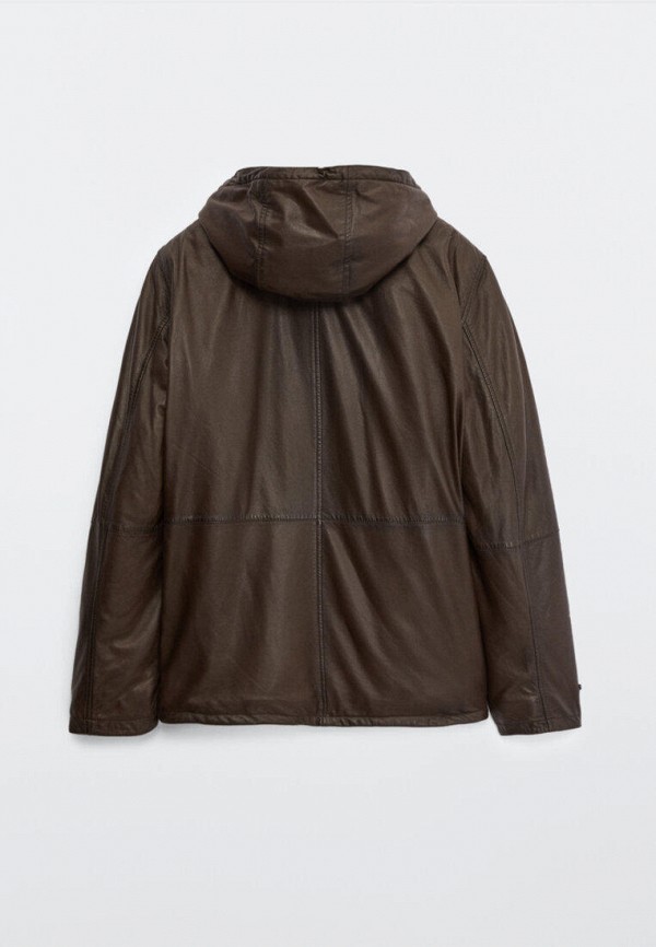 фото Куртка кожаная massimo dutti