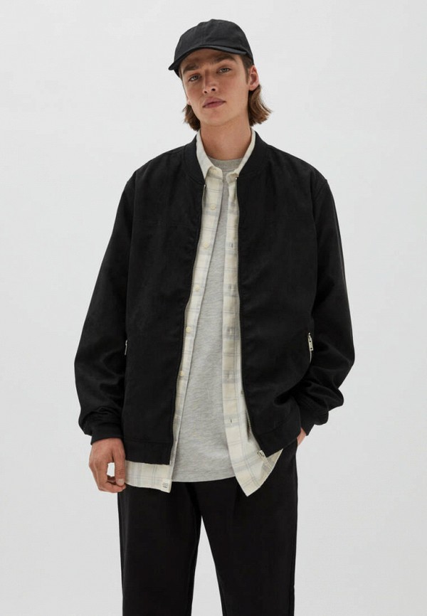 фото Куртка кожаная pull&bear