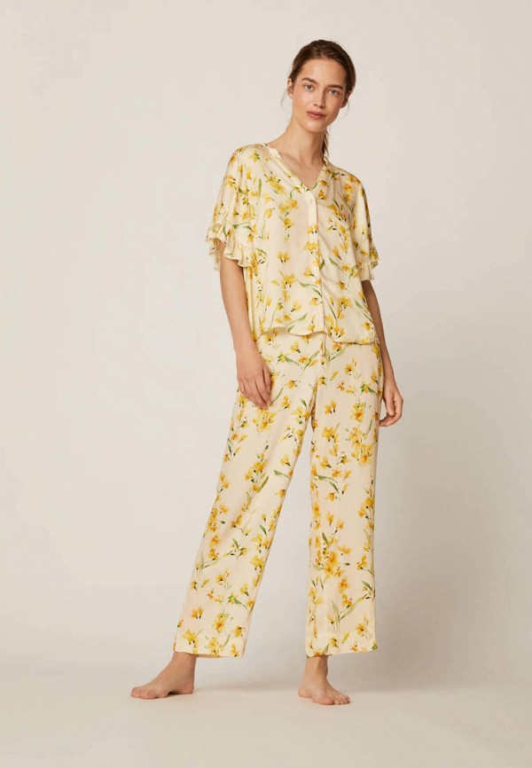 Брюки домашние Oysho, Желтый
Брюки домашние Oysho, Желтый