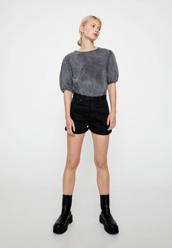 фото Шорты джинсовые pull&bear