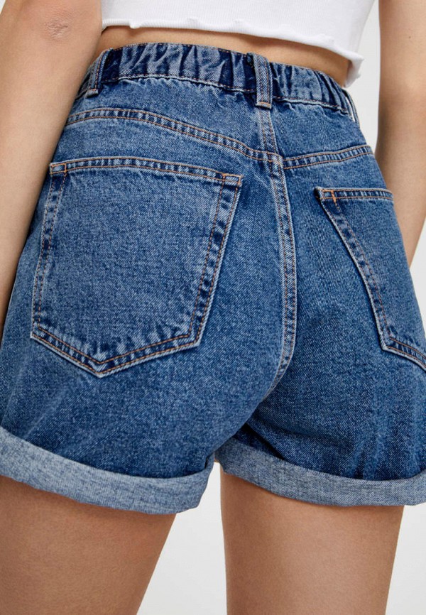 фото Шорты джинсовые pull&bear