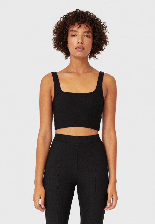 Топ Stradivarius, Черный
Топ Stradivarius, Черный