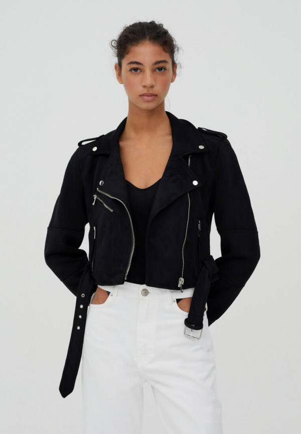 фото Куртка кожаная pull&bear