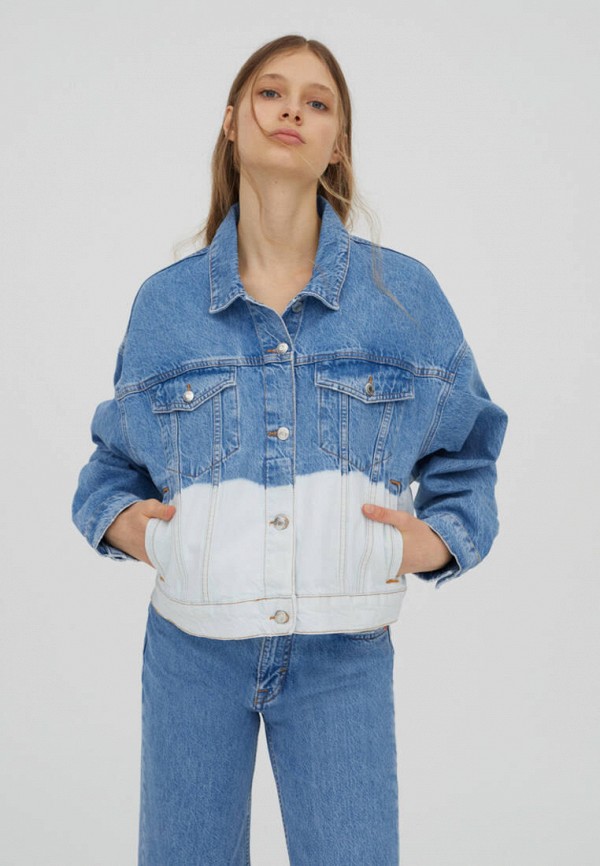 фото Куртка джинсовая pull&bear