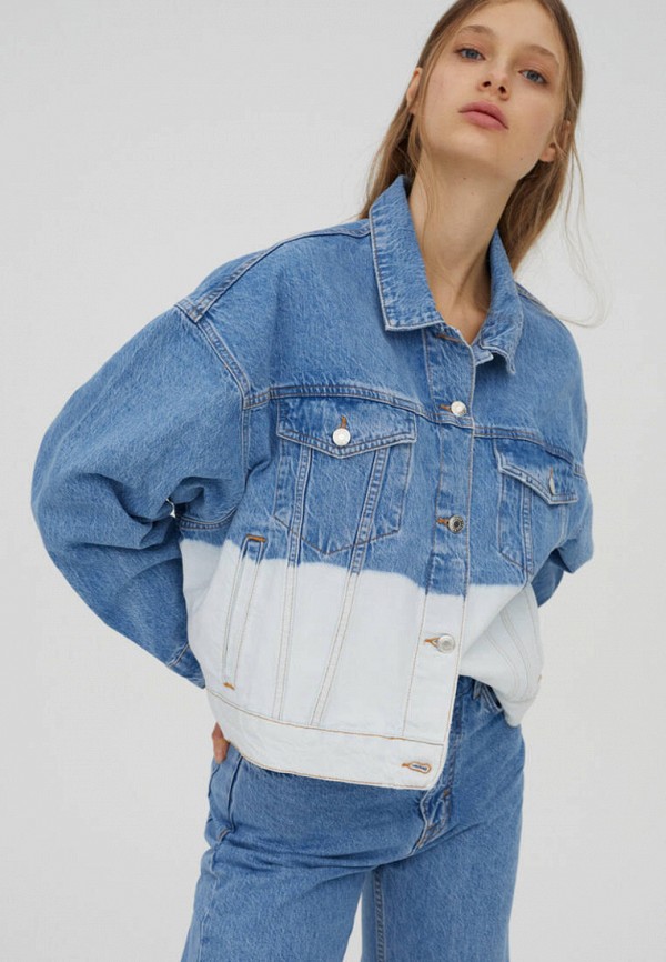 фото Куртка джинсовая pull&bear