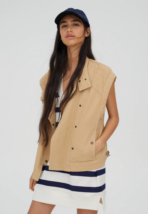 фото Жилет джинсовый pull&bear