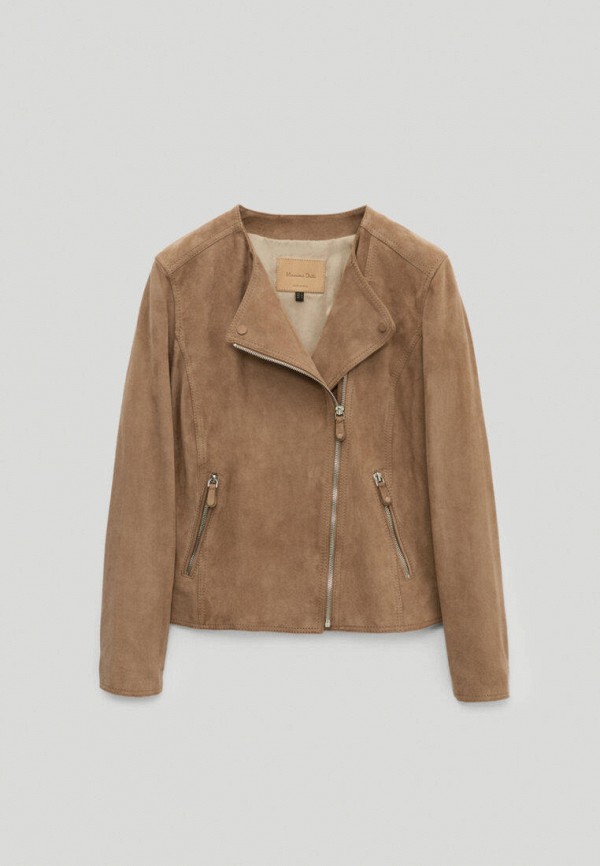 фото Куртка кожаная massimo dutti