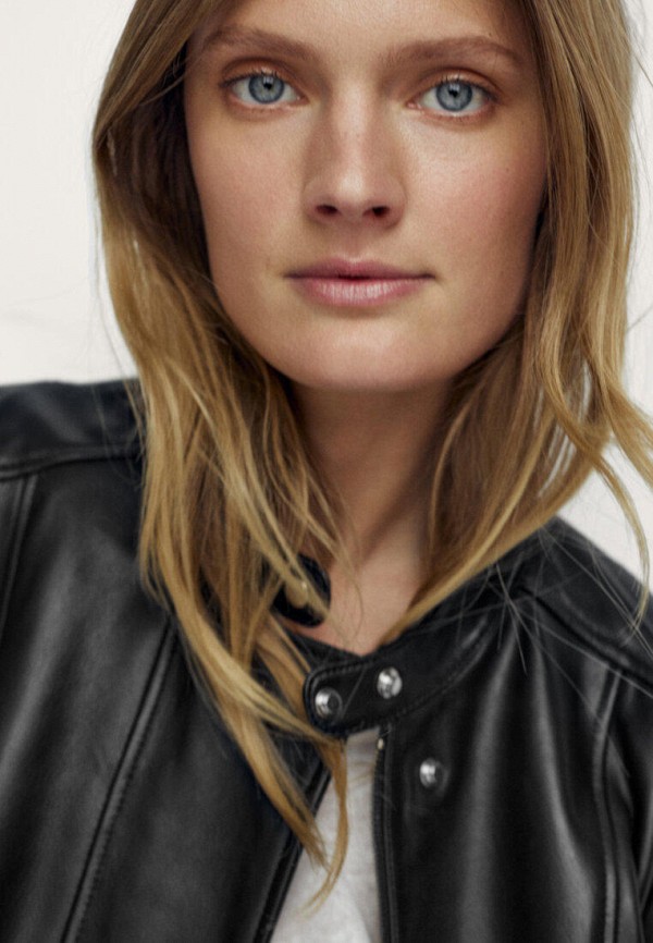 фото Куртка кожаная massimo dutti