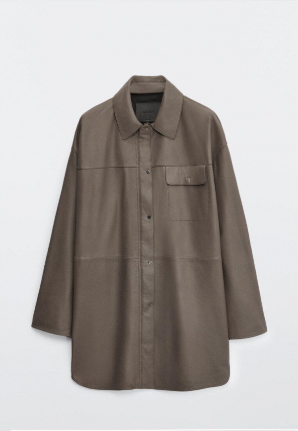 фото Куртка кожаная massimo dutti