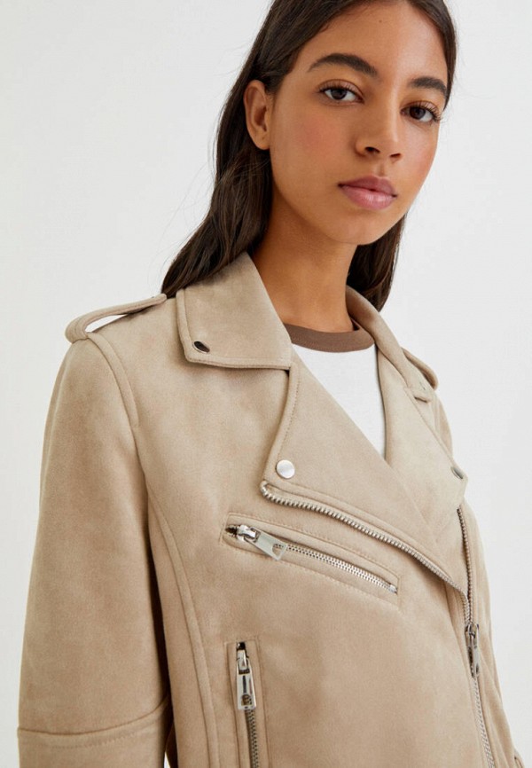 фото Куртка кожаная pull&bear