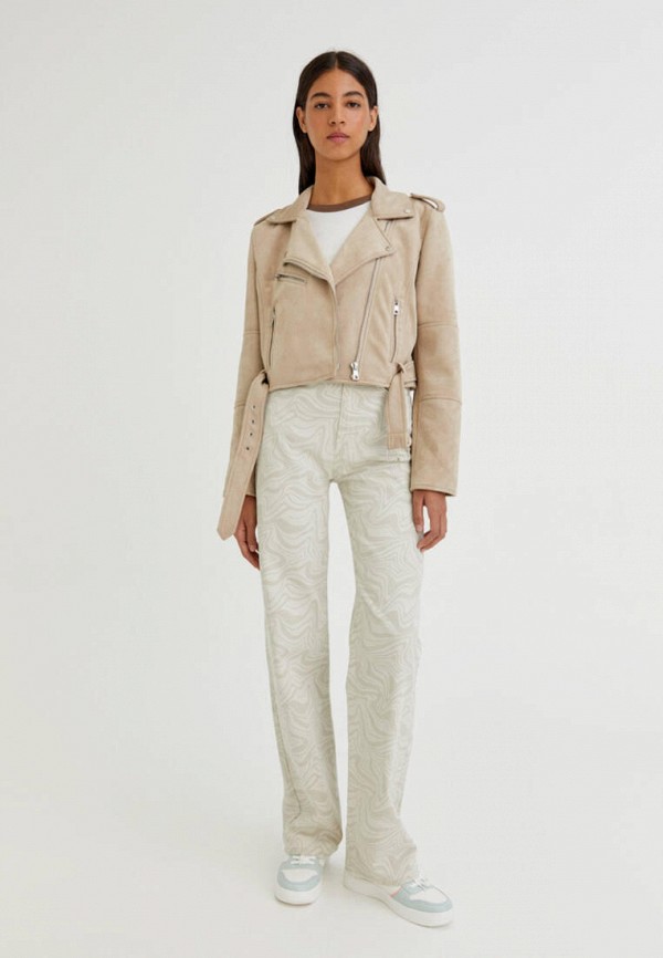 фото Куртка кожаная pull&bear