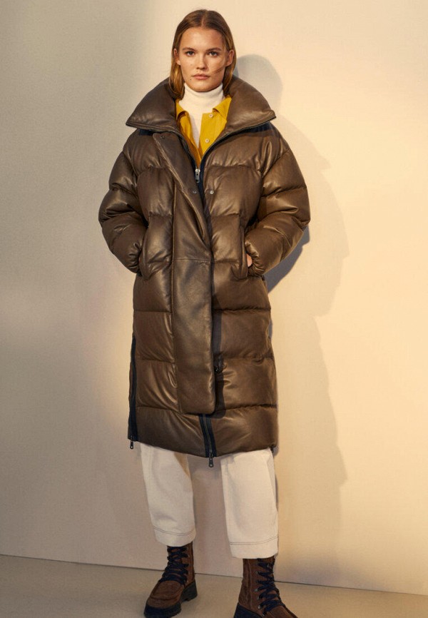 фото Куртка кожаная massimo dutti