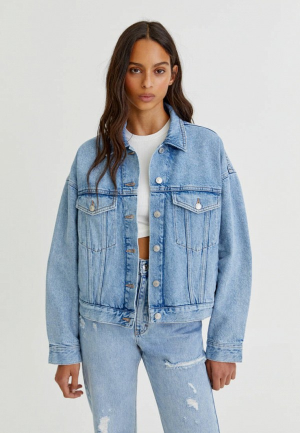 фото Куртка джинсовая pull&bear