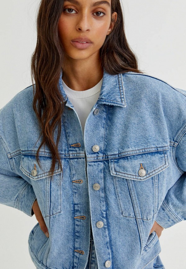 фото Куртка джинсовая pull&bear
