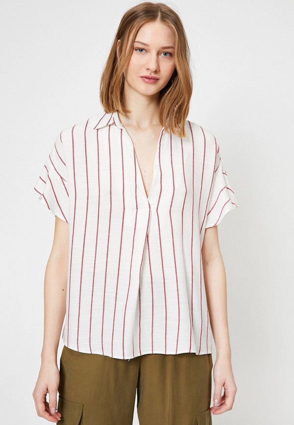 Блуза Koton, Белый, Koton KO008EWJFCW4 
Блуза Koton, Белый, Koton KO008EWJFCW4