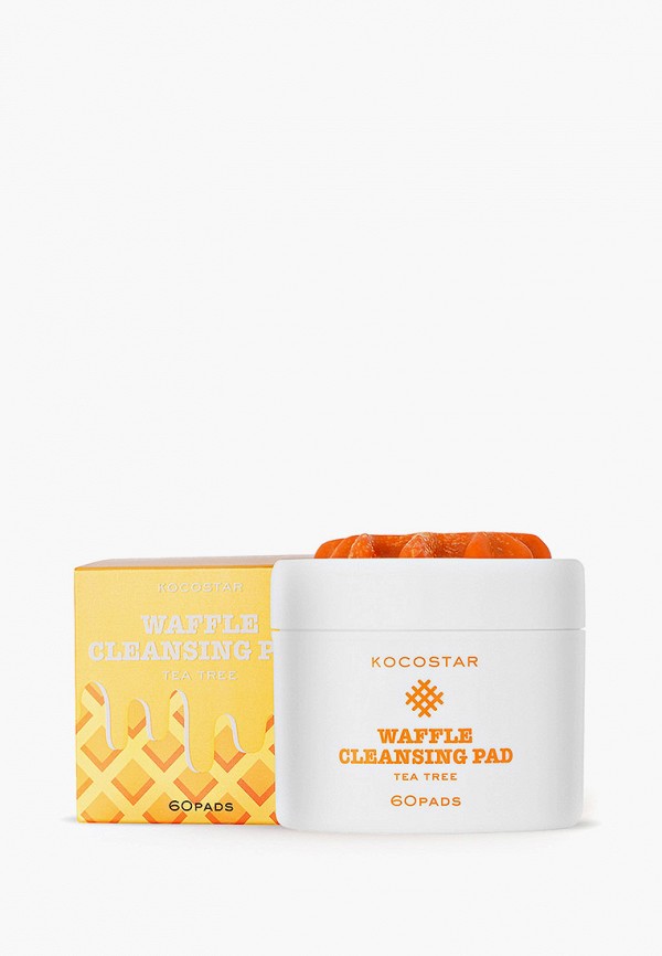 Салфетки для снятия макияжа Kocostar, Белый, с экстрактом чайного дерева / Waffle Cleansing Pad
Салфетки для снятия макияжа Kocostar, Белый, с экстрактом чайного дерева / Waffle Cleansing Pad
