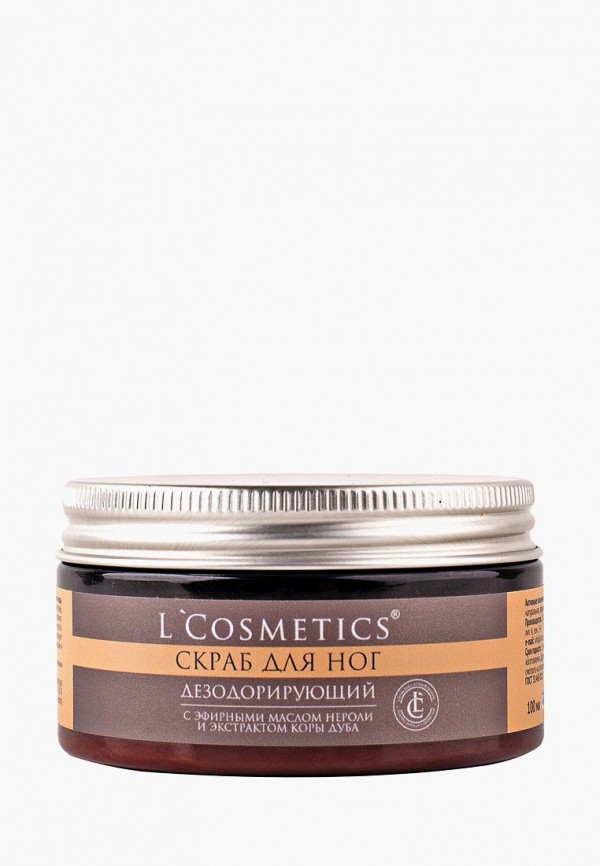 Скраб для ног L'Cosmetics, Прозрачный, "Дезодорирующий" с эфирными маслом нероли и экстрактом коры дуба
Скраб для ног L'Cosmetics, Прозрачный, "Дезодорирующий" с эфирными маслом нероли и экстрактом коры дуба