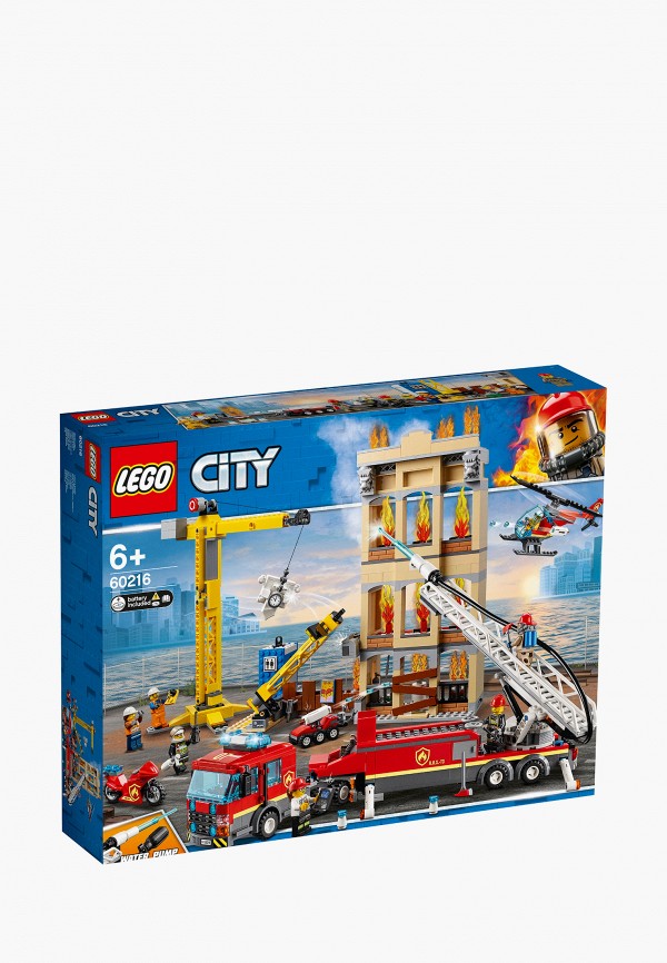 Конструктор LEGO City 60216 Центральная пожарная станция 60216