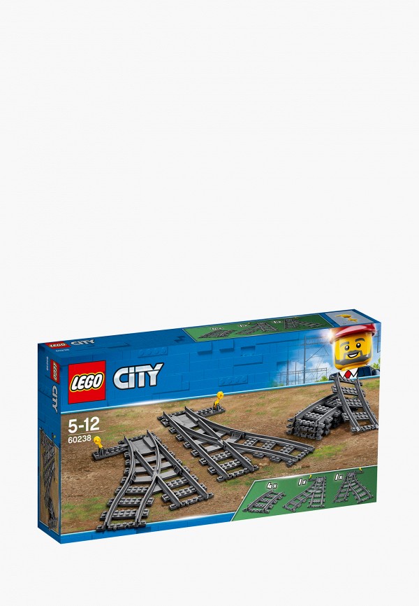 Элементы LEGO LEGO City 60238 Железнодорожные стрелки 60238