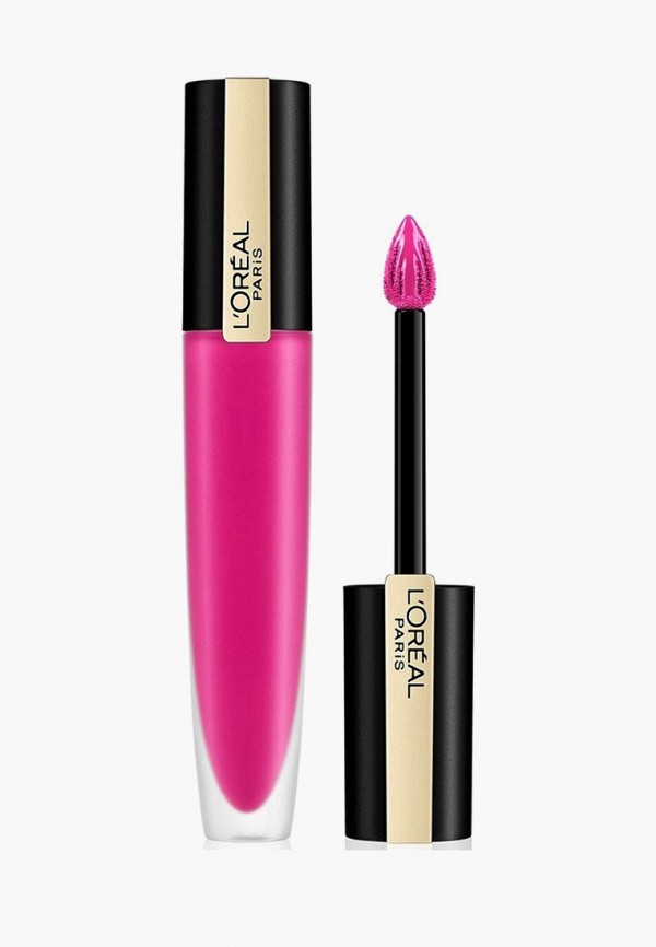 Помада L'Oreal Paris, Розовый, -тинт для губ Rouge Signature, матовый, оттенок 106, "Я провозглашаю", розовый, 7 мл
Помада L'Oreal Paris, Розовый, -тинт для губ Rouge Signature, матовый, оттенок 106, "Я провозглашаю", розовый, 7 мл