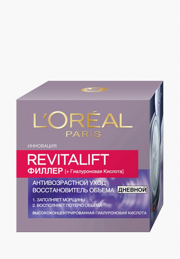 Крем для лица L'Oreal Paris, Белый, "Ревиталифт Филлер",дневной,против морщин, для лица, 50 мл
Крем для лица L'Oreal Paris, Белый, "Ревиталифт Филлер",дневной,против морщин, для лица, 50 мл