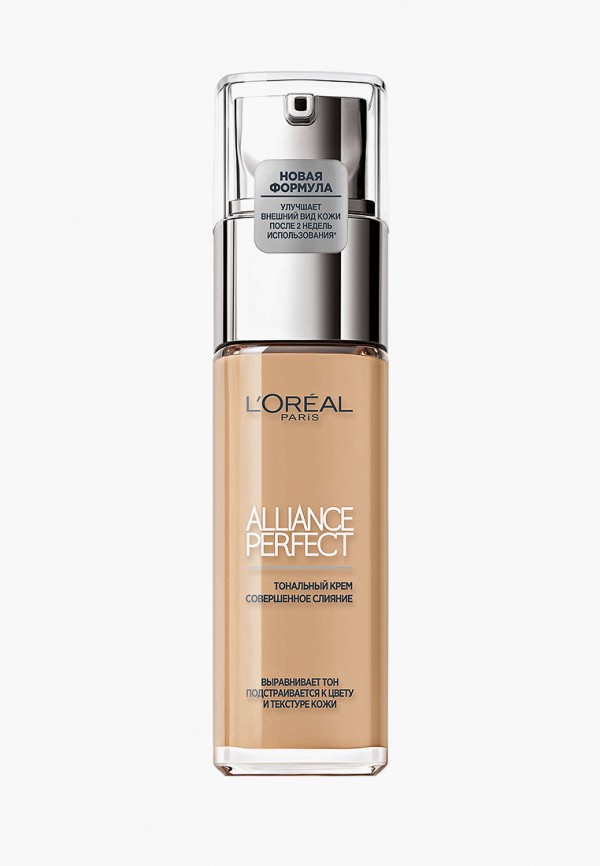 Тональный крем L'Oreal Paris, Бежевый, Alliance Perfect, Совершенное слияние, выравнивающий и увлажняющий, оттенок N3.5, 30 мл
Тональный крем L'Oreal Paris, Бежевый, Alliance Perfect, Совершенное слияние, выравнивающий и увлажняющий, оттенок N3.5, 30 мл