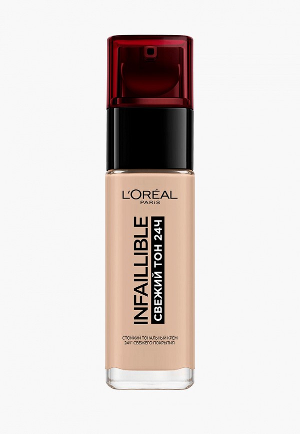 Тональное средство L'Oreal Paris, Розовый, "Infaillible”, Оттенок 110, Ванильная роза, 30 мл
Тональное средство L'Oreal Paris, Розовый, "Infaillible”, Оттенок 110, Ванильная роза, 30 мл