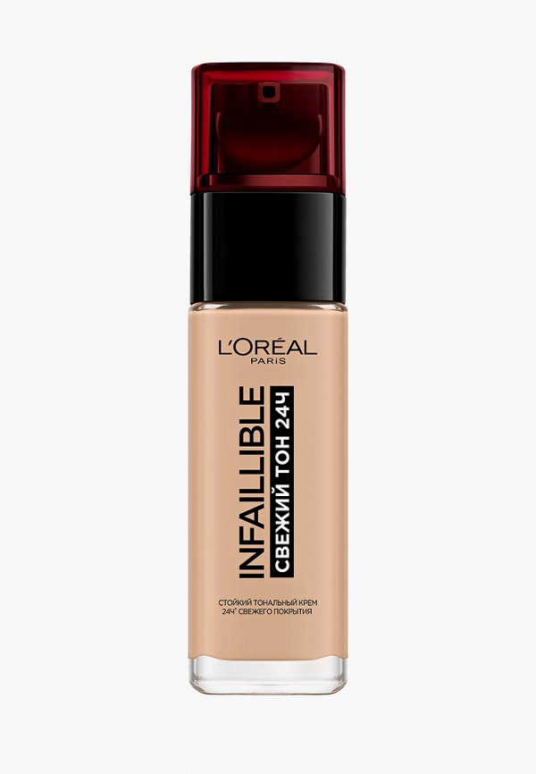 Тональное средство L'Oreal Paris, Бежевый, "Infaillible”, Оттенок 145, Бежево-розовый, 30 мл
Тональное средство L'Oreal Paris, Бежевый, "Infaillible”, Оттенок 145, Бежево-розовый, 30 мл