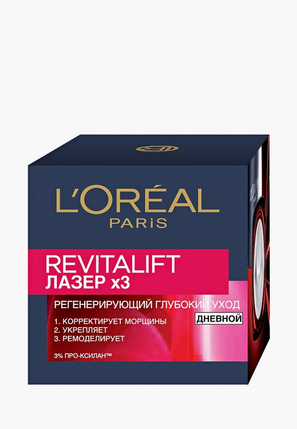 Крем для лица L'Oreal Paris, Синий, "Ревиталифт Лазер х3"против морщин для лица, 50 мл
Крем для лица L'Oreal Paris, Синий, "Ревиталифт Лазер х3"против морщин для лица, 50 мл