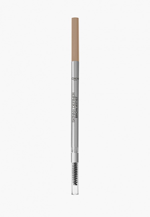 Карандаш для бровей L'Oreal Paris, Коричневый, Карандаш для бровей «Brow Artist Skinny Definer», оттенок 101
Карандаш для бровей L'Oreal Paris, Коричневый, Карандаш для бровей «Brow Artist Skinny Definer», оттенок 101