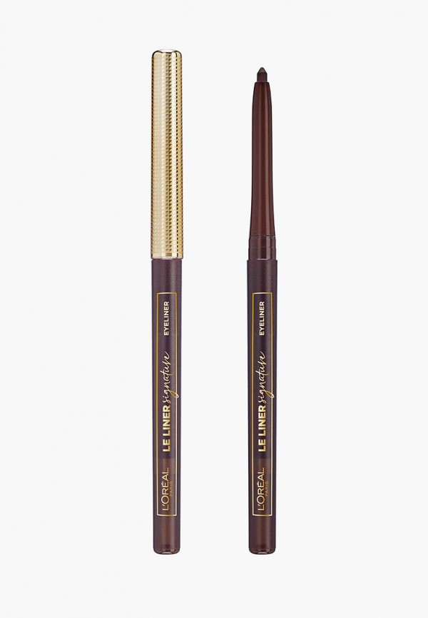 Карандаш для глаз L'Oreal Paris, Коричневый, Le Liner Signature, оттенок 05, мускатный шёлк
Карандаш для глаз L'Oreal Paris, Коричневый, Le Liner Signature, оттенок 05, мускатный шёлк