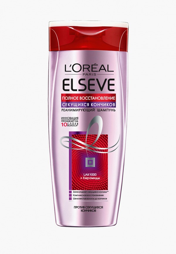 Шампунь L'Oreal Paris, Фиолетовый, для волос "Elseve, Полное восстановление секущихся кончиков", реанимирующий, 250 мл
Шампунь L'Oreal Paris, Фиолетовый, для волос "Elseve, Полное восстановление секущихся кончиков", реанимирующий, 250 мл